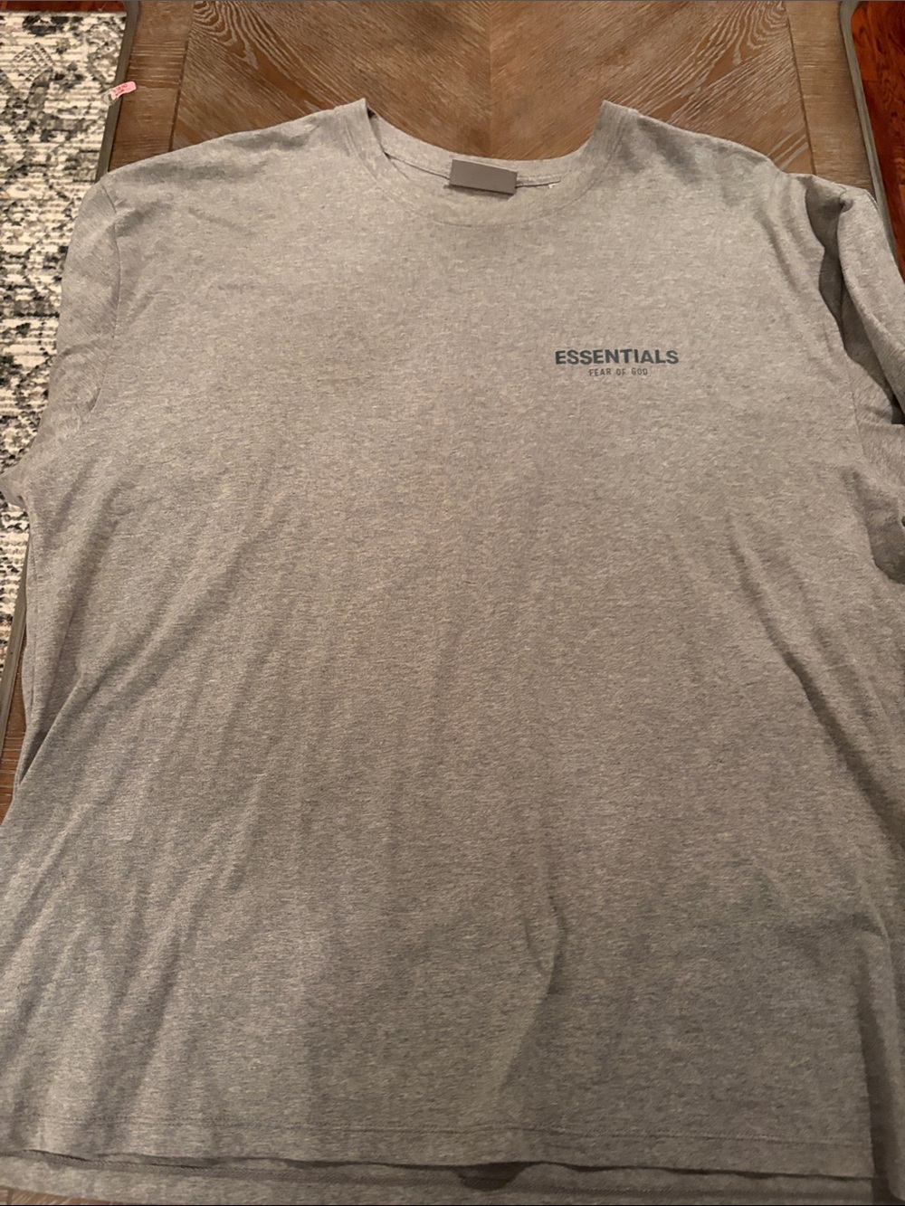 Essentials Short Sleeve Crewneck T-Shirt - Light Gray no tags but not worn